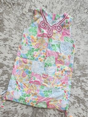 Lilly Pulitzer Patchwork Shift Dress Sz6